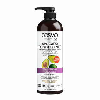 Cosmo avocado soothing conditioner 1000ml hydrating care for dry and damaged hair conditioner