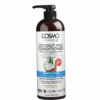 Cosmo coconut milk conditioner 1000ml deep hydration nourishing hair care conditioner for soft and smooth hair