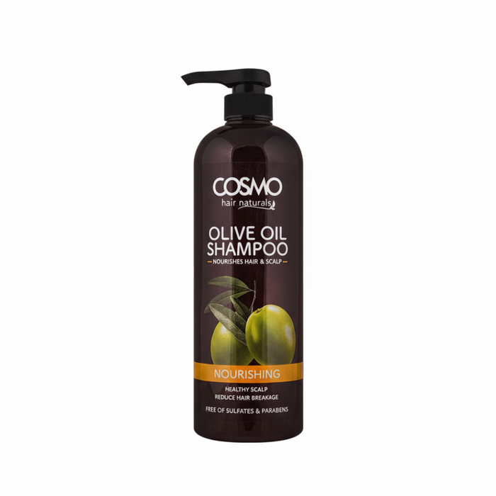 Cosmo Hair Naturals Olive Oil Shampoo 1000ml | Reduce Breakage & Strengthen Hair