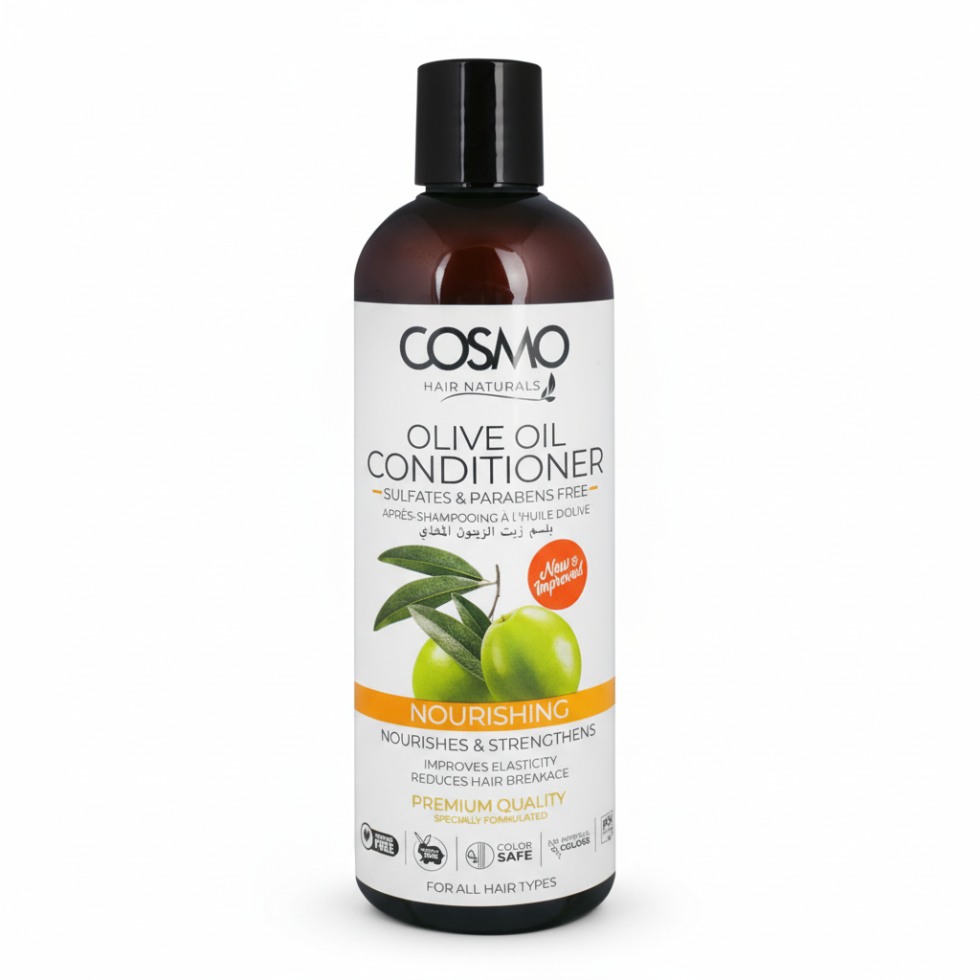 Cosmo olive oil conditioner 1000ml sulfate and paraben free deep moisture hair care conditioner
