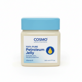 Cosmo vitamin E petroleum jelly 500ml deep moisture and skin protection moisturizing cream