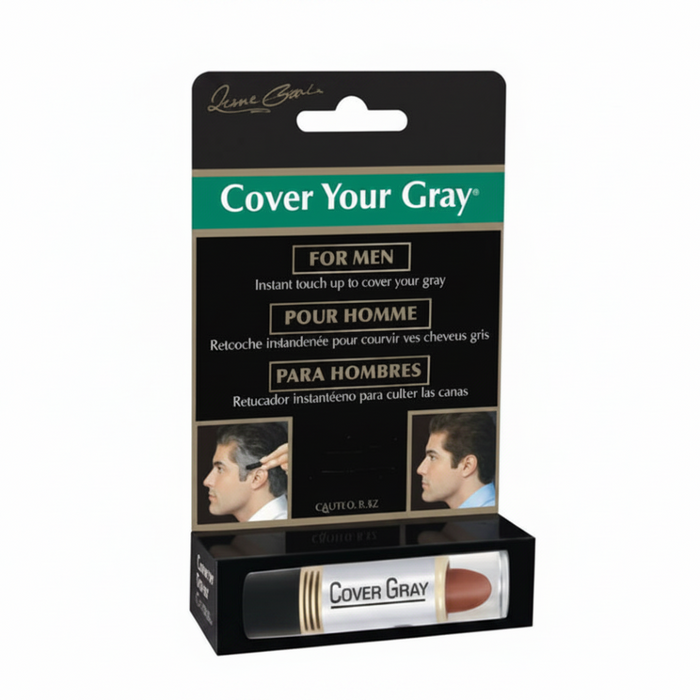 Cover Your Gray For Men | Hair & Beard Touch-Up Stick Grey Coverage