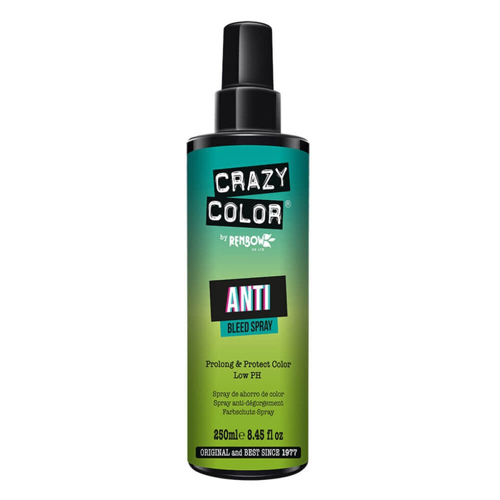 Crazy Color anti bleed spray for locking hair color and preventing dye transfer