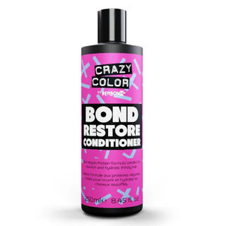 Crazy Color bond restore conditioner for repairing damaged hair and strengthening strands