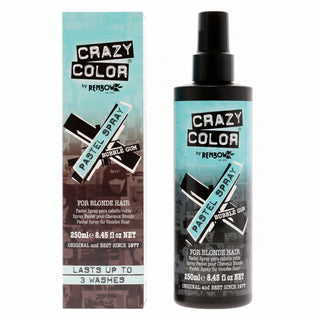 crazy color bubble gum pastel spray 250ml temporary pink hair color spray washable instant pastel hair styling spray for festivals and parties