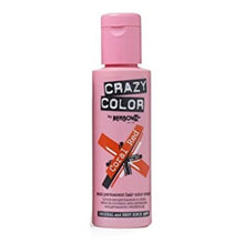 Crazy Color Coral Red No 57 semi permanent hair dye for bright coral red color and shine