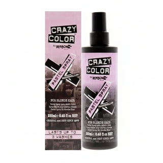 crazy color marshmallow pastel spray 250ml temporary pastel hair color spray washable instant soft pastel hair styling spray for festivals and parties