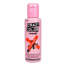 Crazy Color Orange No 60 bright semi permanent hair dye for vibrant orange color and shine