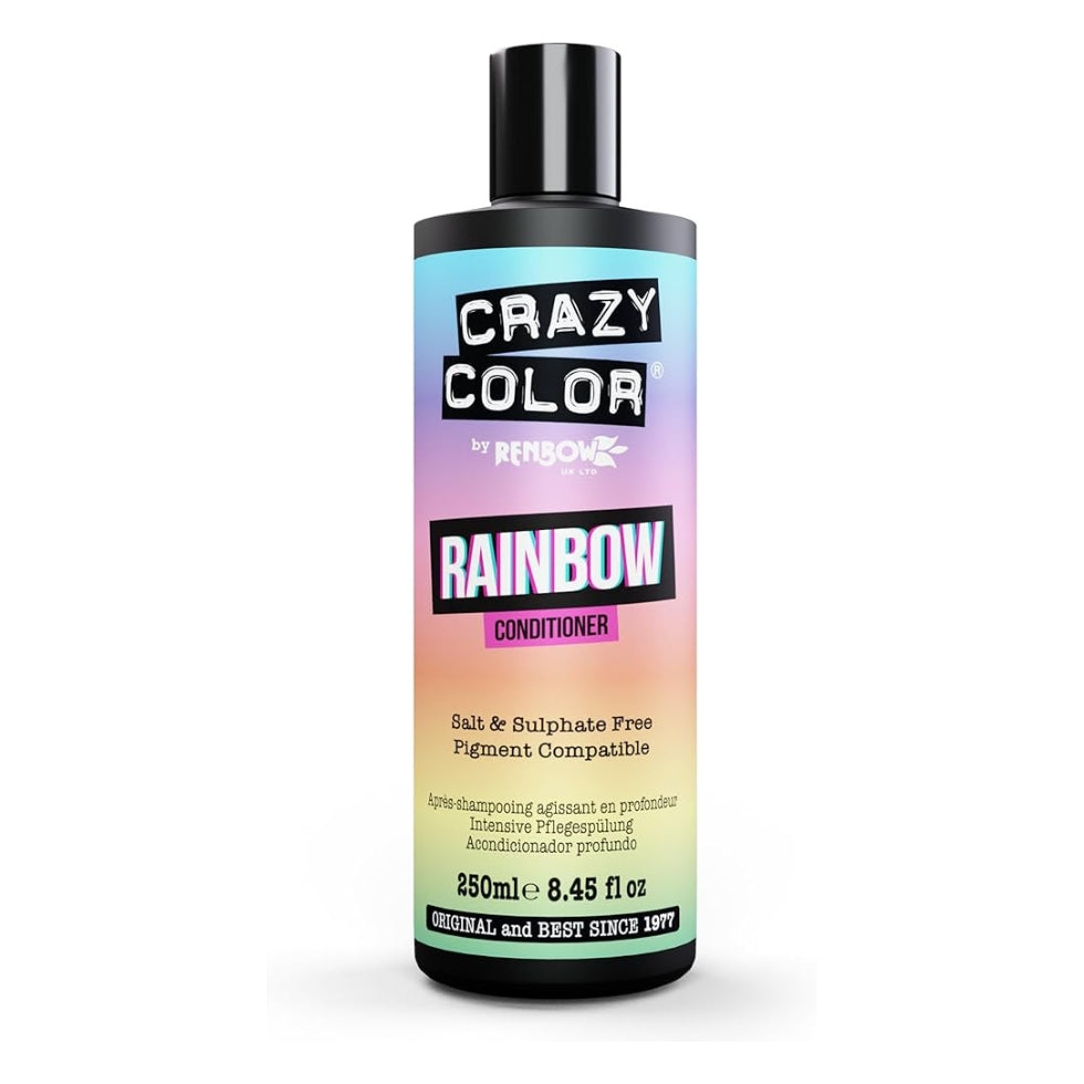 Crazy Color Rainbow Care Conditioner 250ml hydrating conditioner for color treated hair