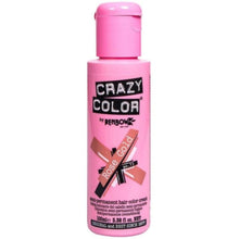 Crazy Color Rose Gold No 73 semi permanent hair dye with soft pink gold shine	