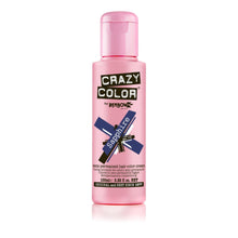 Crazy Color Sapphire No 72 semi permanent hair dye for deep blue color and shine