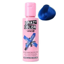Crazy Color Sky Blue No 59 semi permanent hair dye for bright blue color and shine