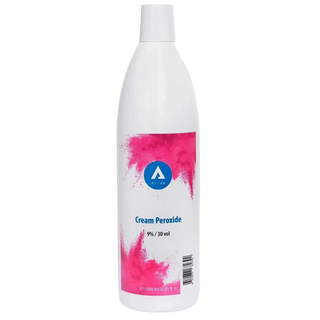 Cream peroxide 30 vol 1000ml professional hair developer for color and medium lightening salon use