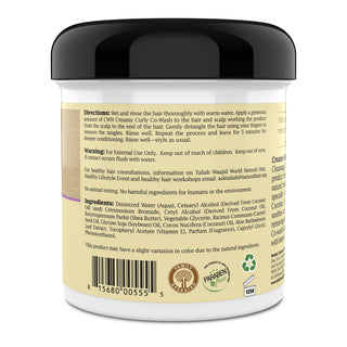 taliah waajid creamy curly co wash coconut oil aloe vera cleansing conditioner 473ml