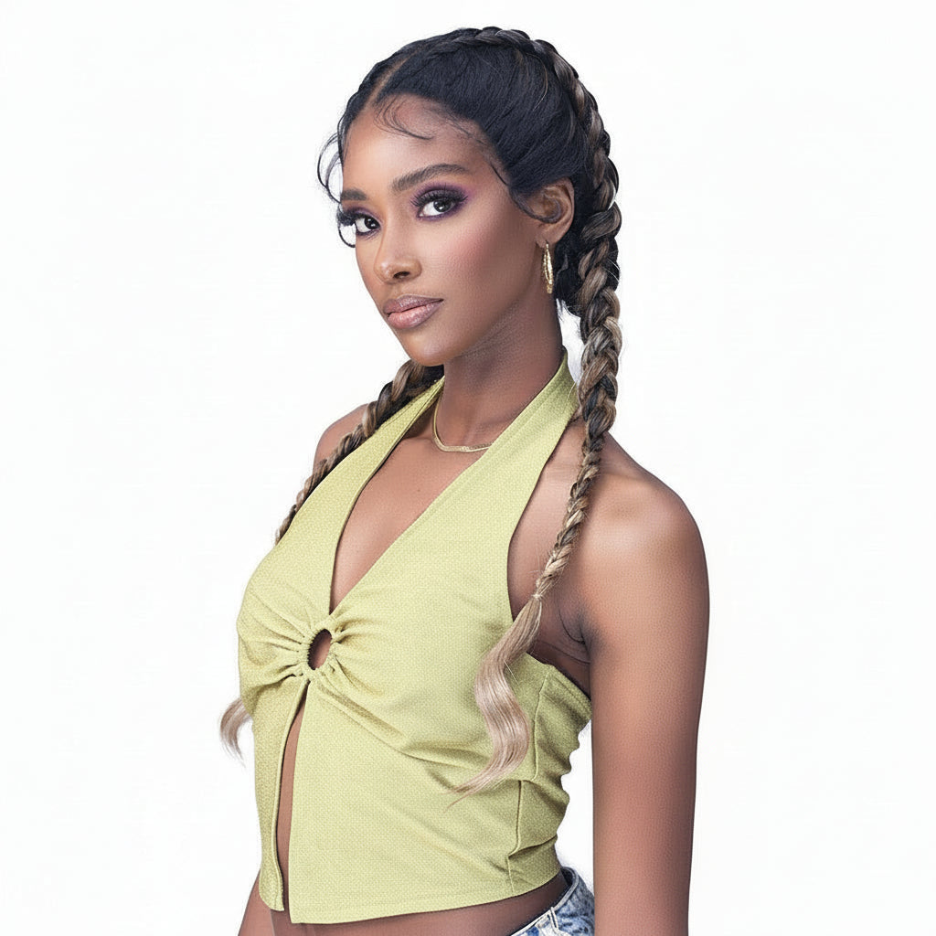 Bobbi Boss Synthetic Boss Lace Wig - Dutch Braid