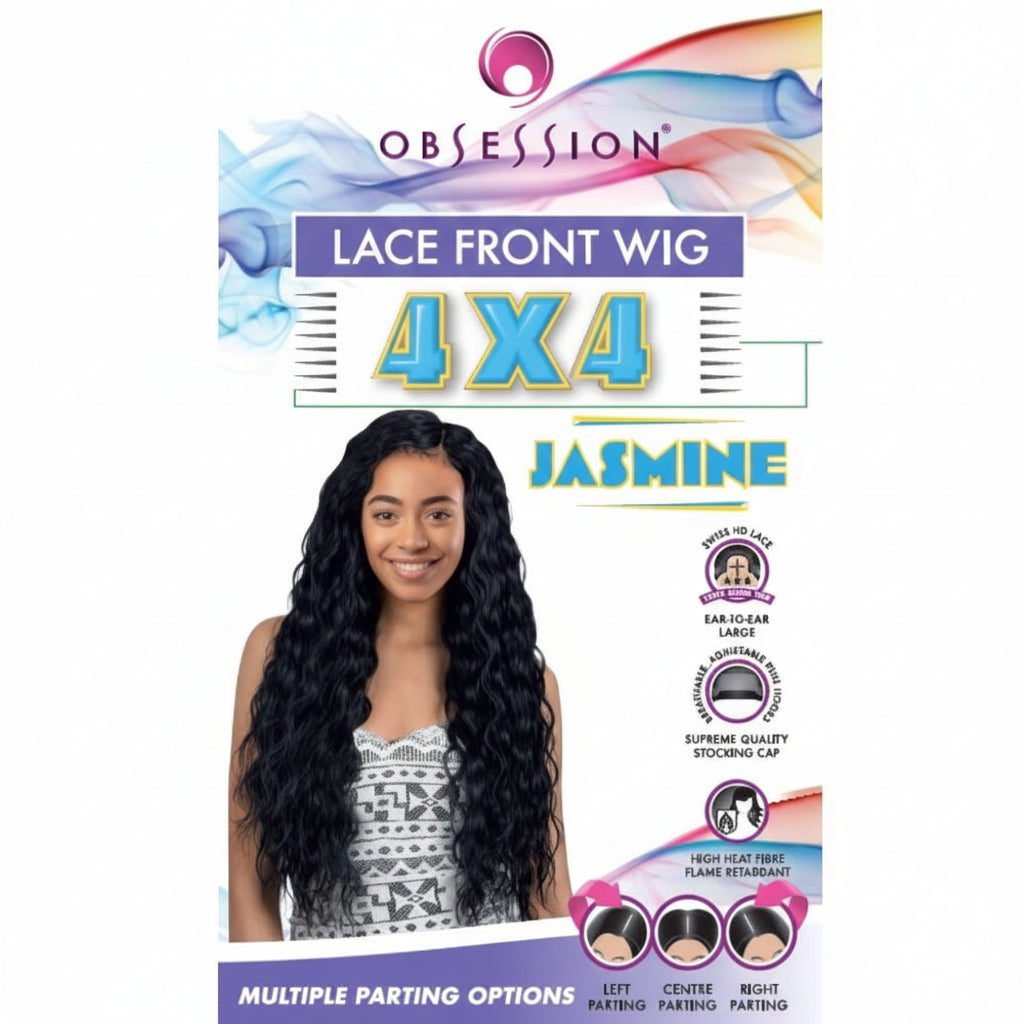 Obsession Synthetic Swiss HD 4x4 Lace Front Free Part Wig - JASMINE