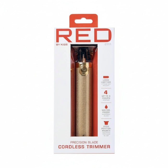 red by kiss precision blade cordless trimmer ct11 ct13 silver gold beard trimmer hair liner grooming tool cordless