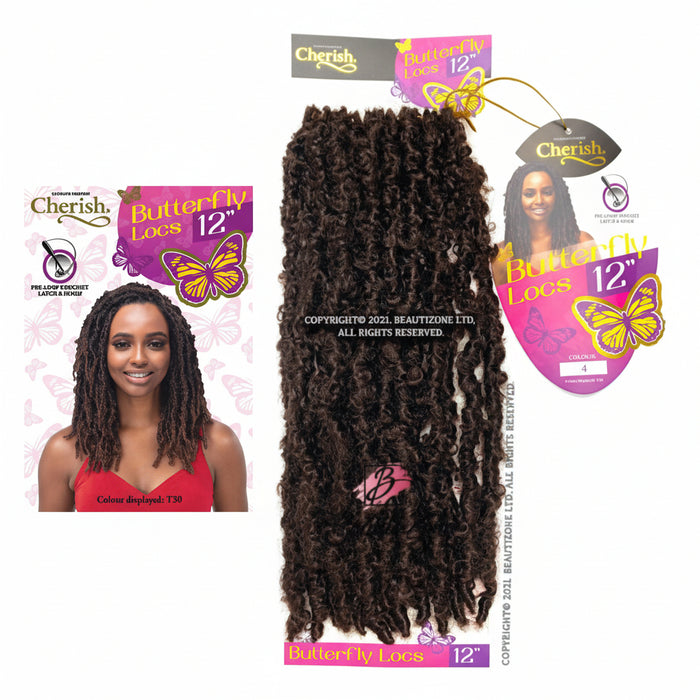 Cherish Pre-Looped Crochet Hair - BUTTERFLY LOCS 12”