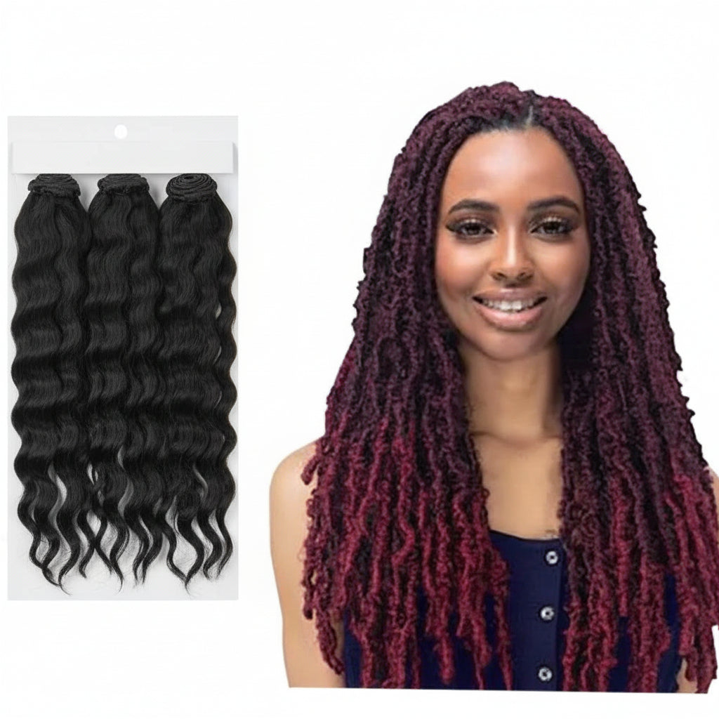 Cherish Pre-Looped Crochet Hair - BUTTERFLY LOCS 3 X 18”