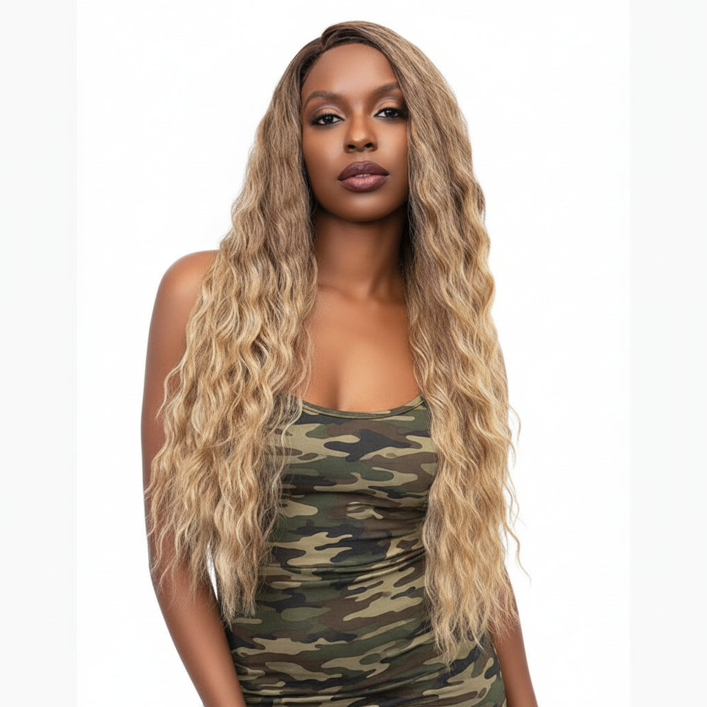 Janet Collection Essentials HD Lace Front Wig - JAVA