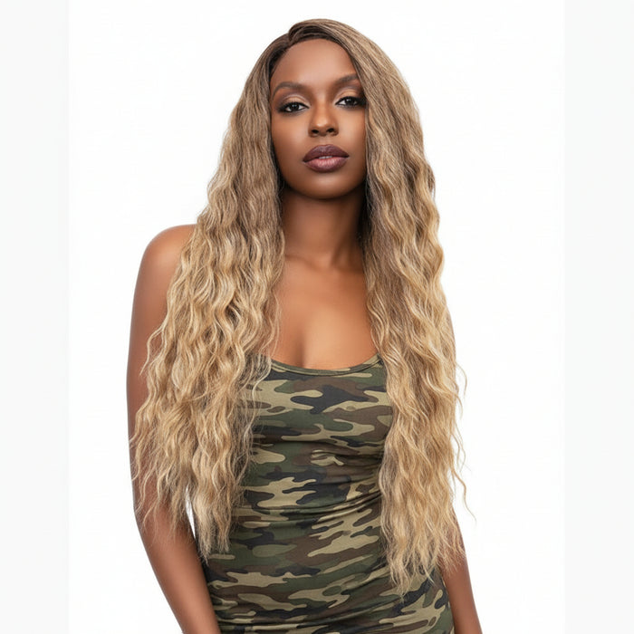 Janet Collection Essentials HD Lace Front Wig - JAVA