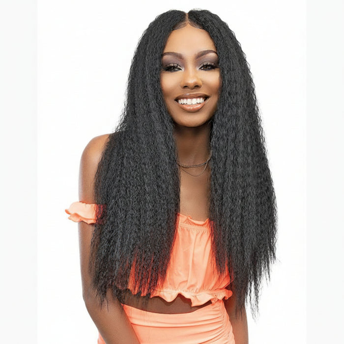 Janet Collection Melt 13x6 Frontal Part Lace Wig - KINKY 28