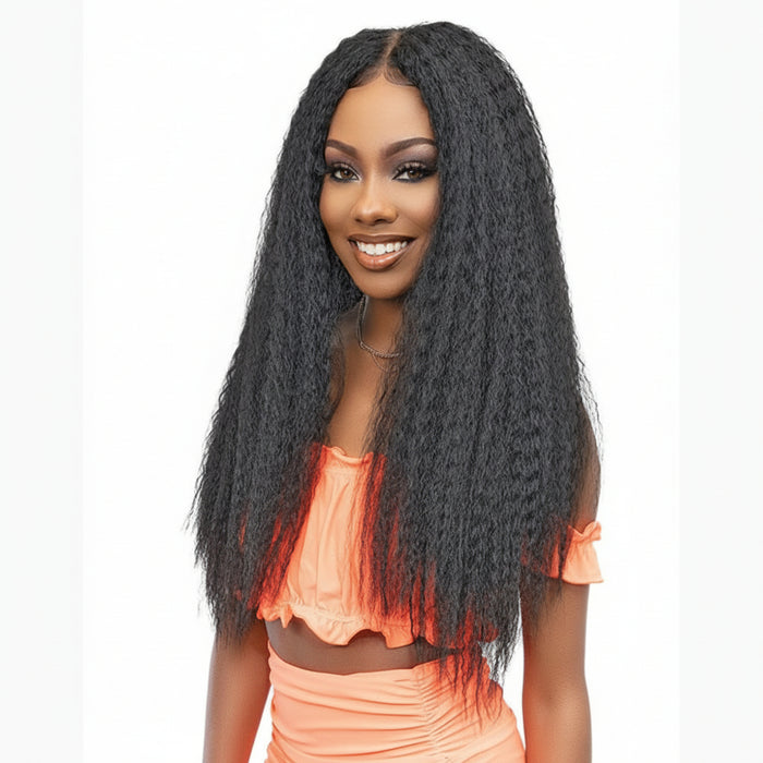 Janet Collection Melt 13x6 Frontal Part Lace Wig - KINKY 28