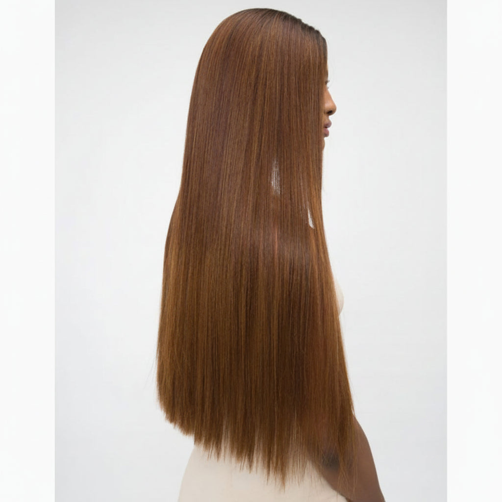 Janet Collection Extended Part Deep Swiss Lace Front Wig - LEAH