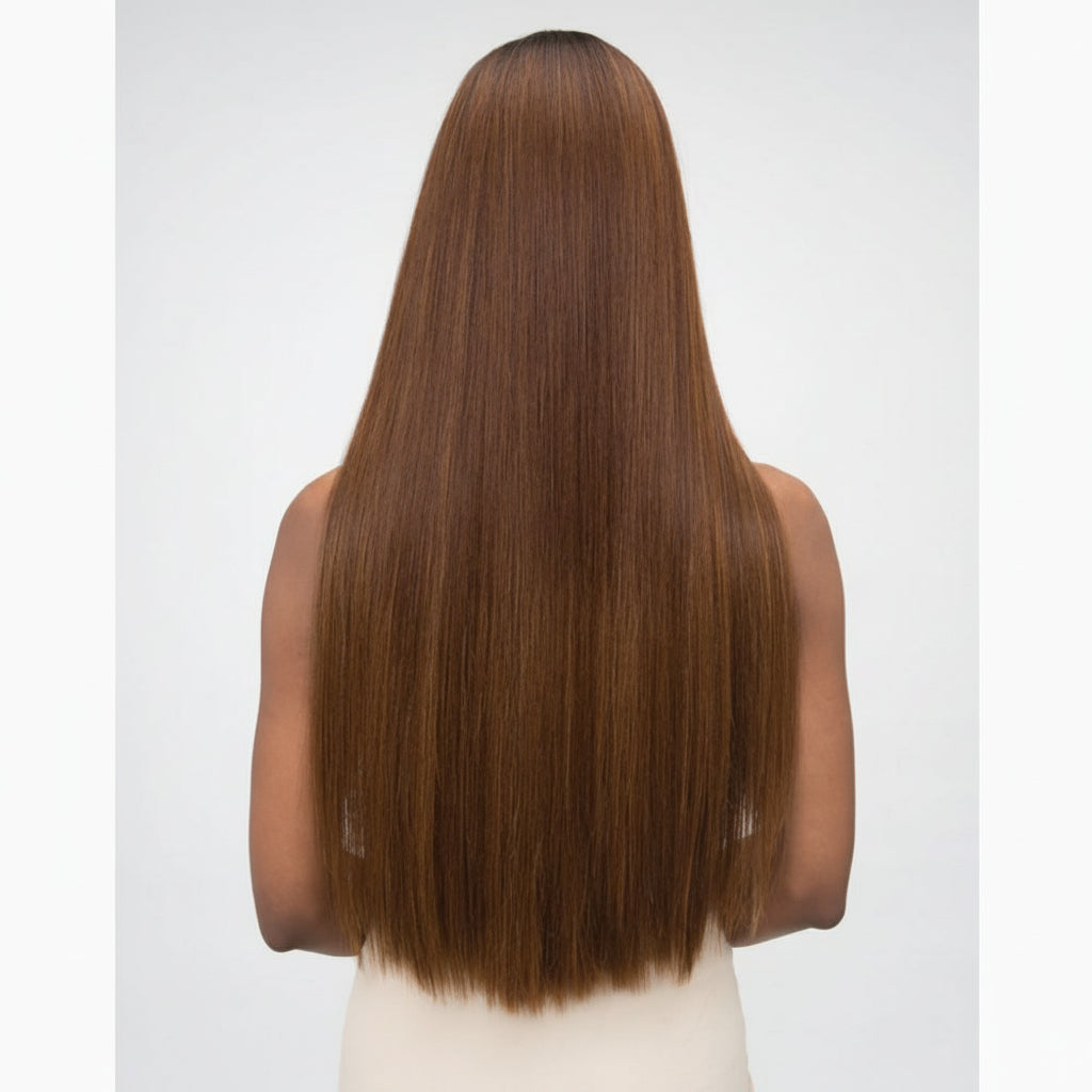Janet Collection Extended Part Deep Swiss Lace Front Wig - LEAH