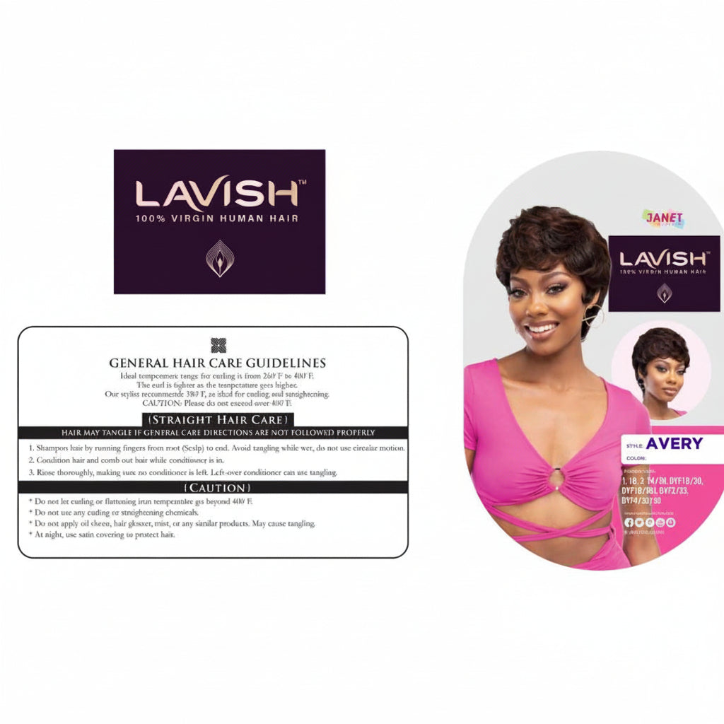 Janet Collection Lavish 100% Virgin HH - AVERY