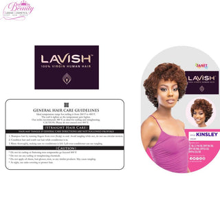Janet Collection Lavish 100% Virgin HH Wig - KINSLEY