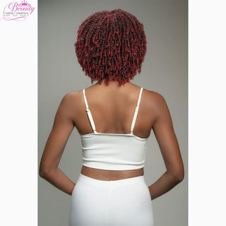 Janet Collection Curly Premium Synthetic Wig - NATURAL AFRO RETA