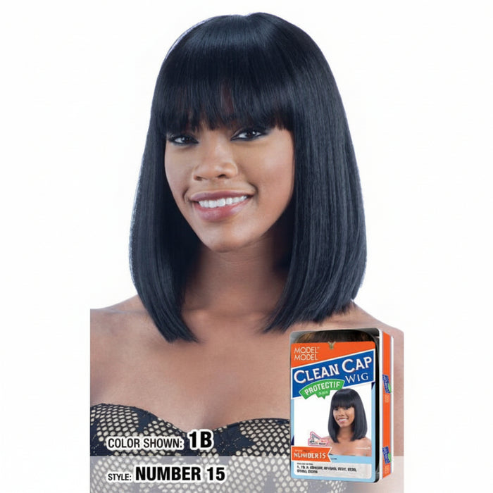 Equal Synthetic Hair Wig Clean Cap Protectif Style - NUMBER 15