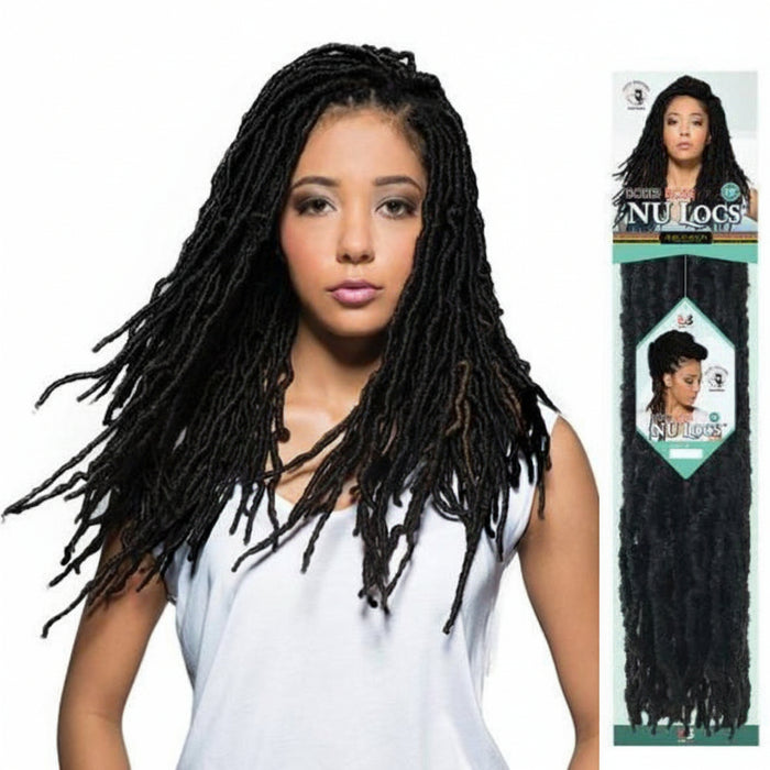 BOBBI BOSS NU LOCS Crochet Interlock -2X PACK 14"
