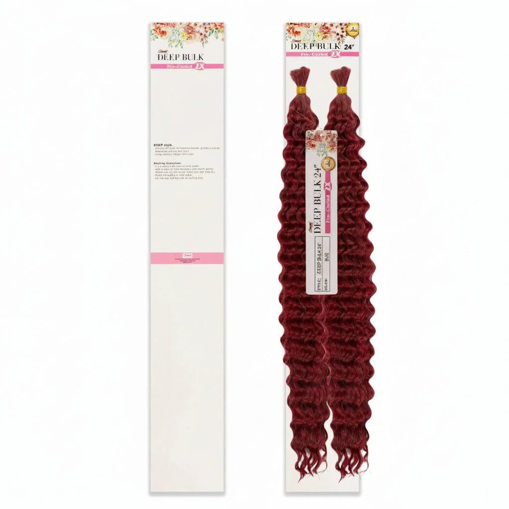 Smart Braid Pre-Curled Synthetic Braid- DEEP BULK 24