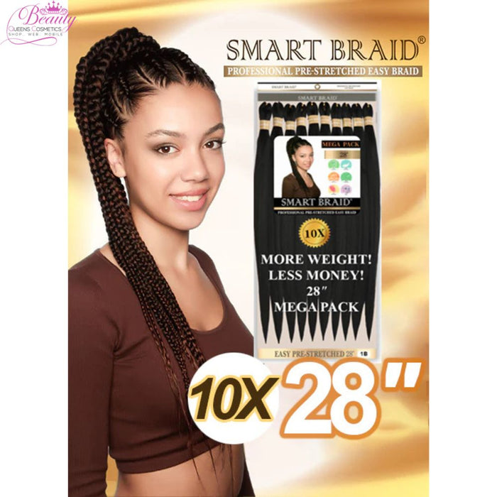 Smart Braid Pre-Stretched Synthetic Braid - 10 X 28" VALUE PACK