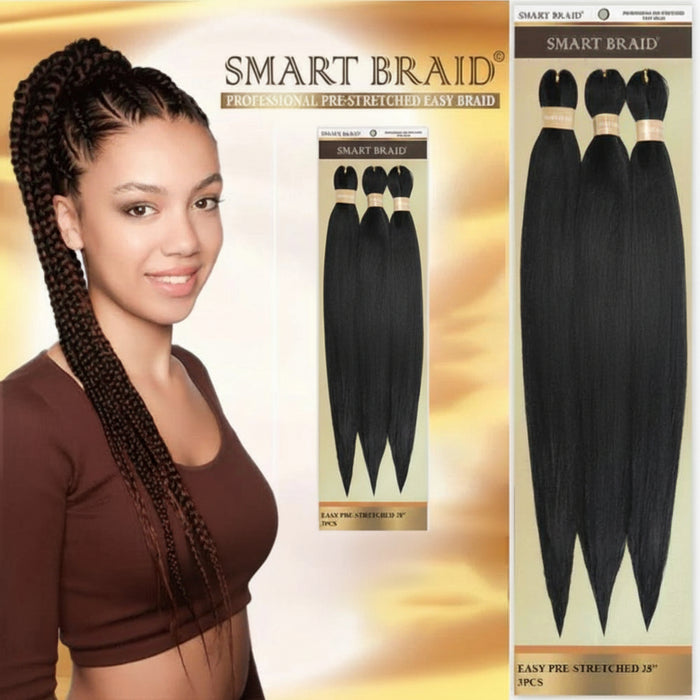 Smart Braid Pre-Stretched Synthetic Braid - 3 X 28" VALUE PACK