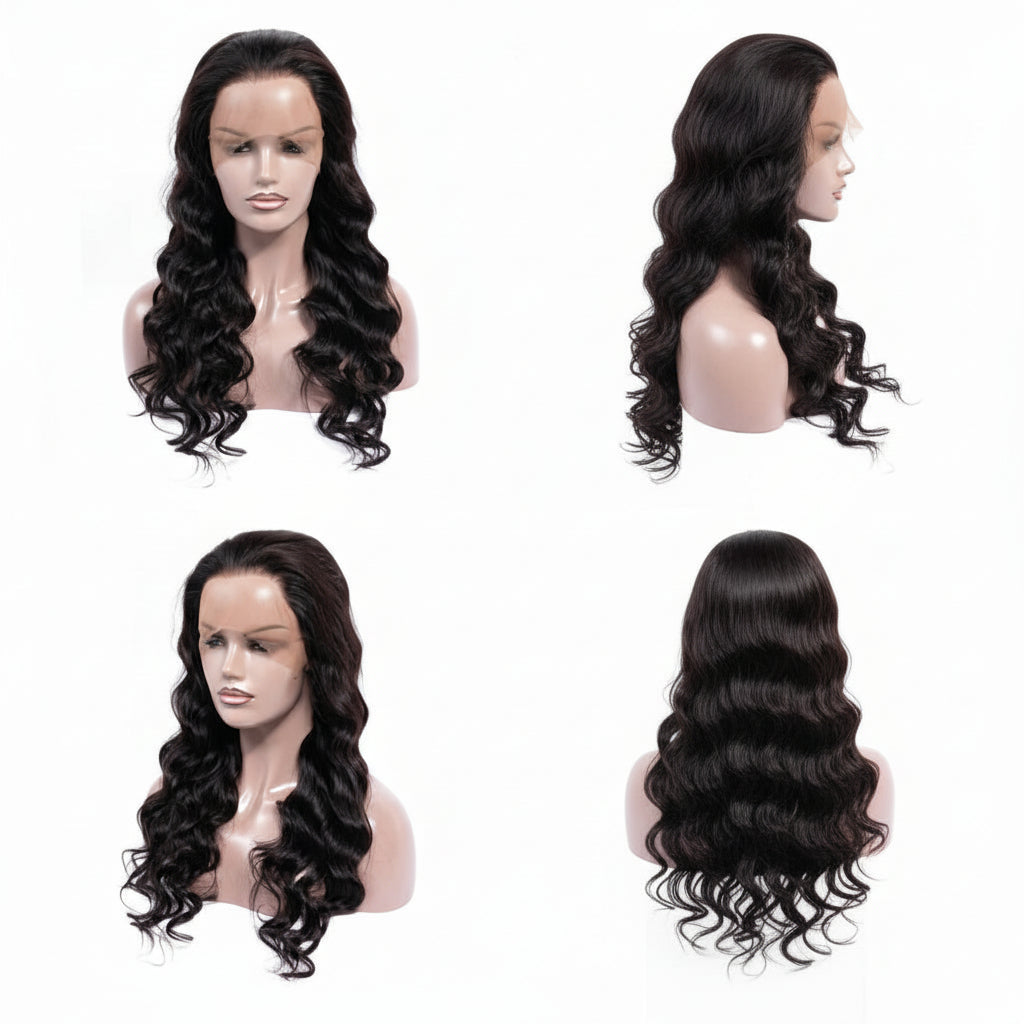 Dressmaker Brazillian Swiss Lace Wig 4x4 Lace Frontal - BODY WAVE