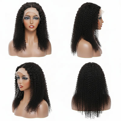 Dressmaker Brazillian Swiss Lace Wig 4x4 Lace Frontal - JERRY CURL