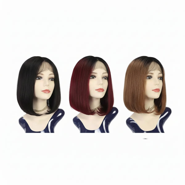 Dressmaker Wignus 100% Unprocessed Brazilian Swiss Lace Parting Wig - BECKY