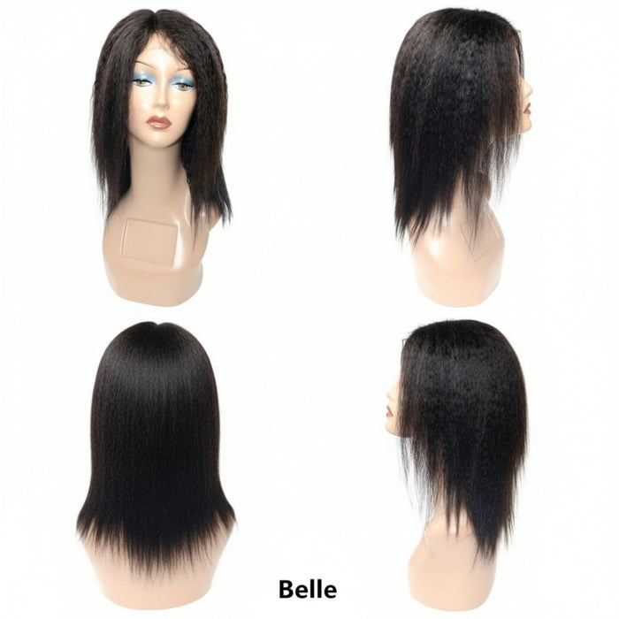 Wignus 100% Unprocessed Brazilian Swiss Lace Parting Wig - BELLE