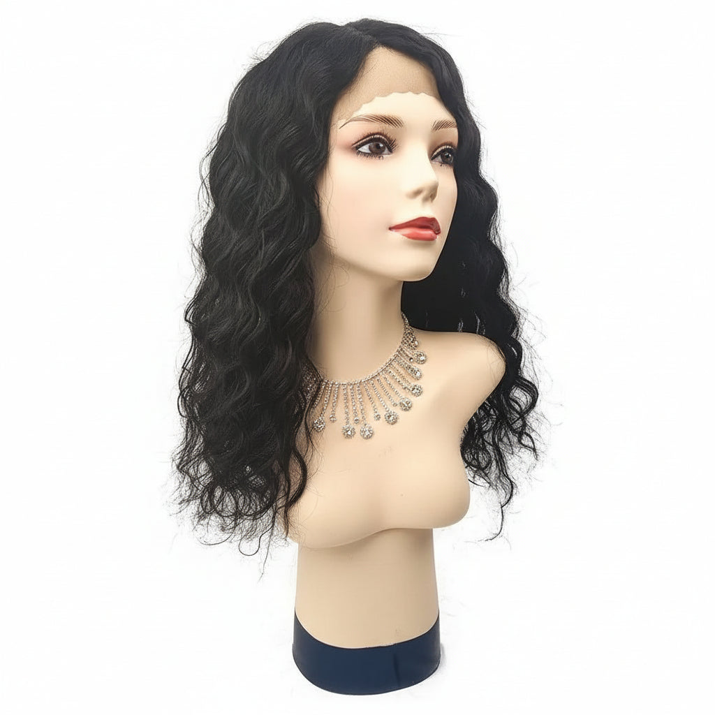 Dressmaker Wignus 100% Unprocessed Brazilian Swiss Lace Parting Wig - SYLVIA MAX