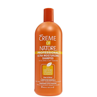 Creme of nature professional ultra moisturizer shampoo 946ml hydrating nourishing shampoo for dry hair soft smooth manageable hair care formula