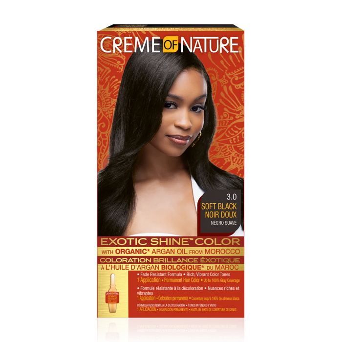 Creme of Nature Exotic Shine Color with Argan Oil | Vibrant Nourished Hair