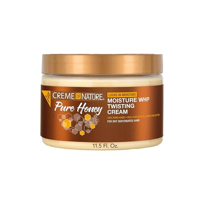 Creme Of Nature Pure Honey Twisting Cream 11.5oz | Soft Defined Curls