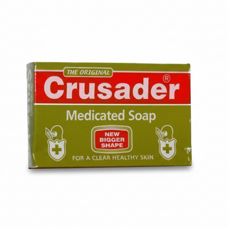 Crusader medicated soap antibacterial cleansing bar for hygiene and fresh skin 80g