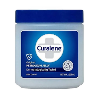 Curalene original petroleum jelly deep moisturizing skin care for dry rough skin 225ml