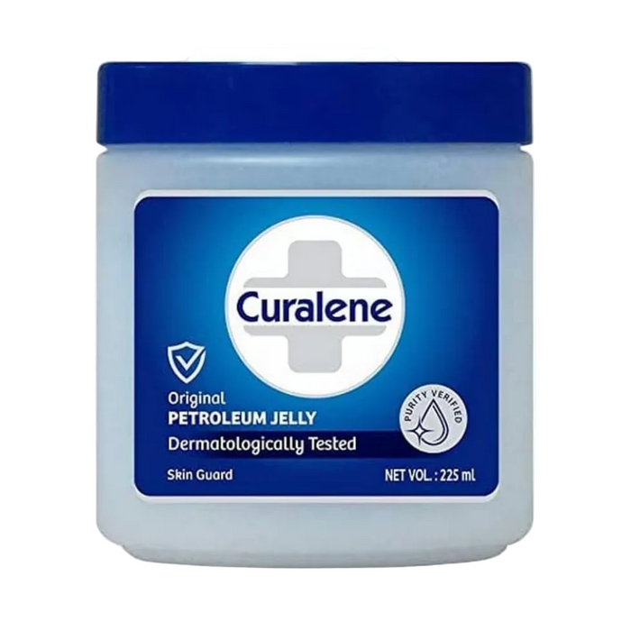 Curalene original petroleum jelly deep moisturizing skin care for dry rough skin 225ml