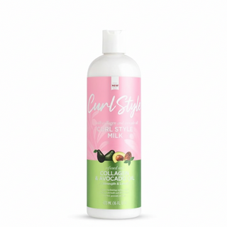 curl show hydrate nourish curl style milk 473ml soft defined low porosity curls hair moisturizer styling