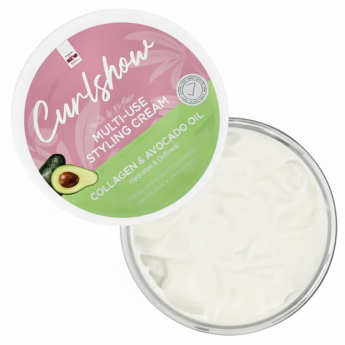 Curl Show Sculpt & Define Styling Cream 340g | High Hold Long Lasting Styles